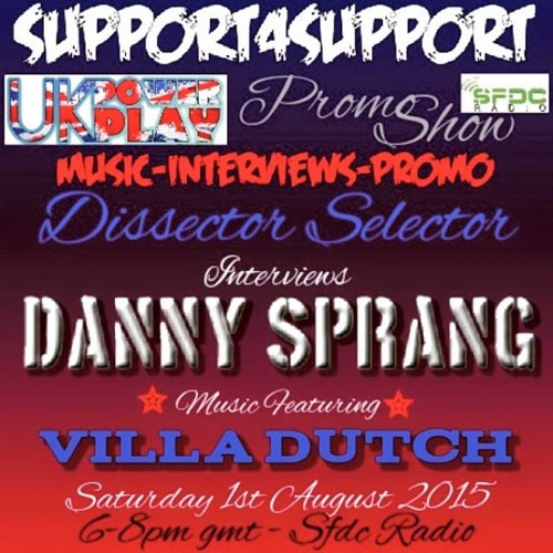 #SUPPORT4SUPPORT #UKPOWERPLAY ft. DANNY SPRANG