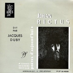 Jacques Duby - Les petites baraques (Jehan Rictus)