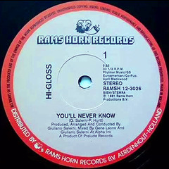 You'll never know (BURAKASLAN Original 12'' Remastering) HI-GLOSS