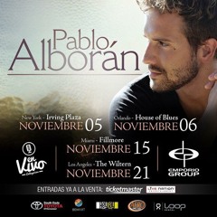 Pablo Alborán - Por fin   en  #NYC #Orlando #Miami #LAX
