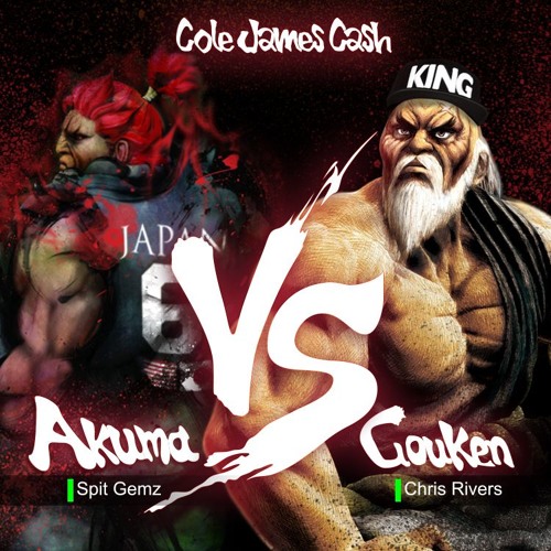 Spit Gemz & Chris Rivers - Akuma VS Gouken (Prod. by Cole James Cash)