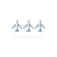 3 AIRPLANES