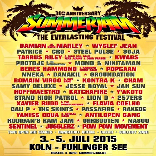 Romain Virgo Live @ Summerjam Germany 2015