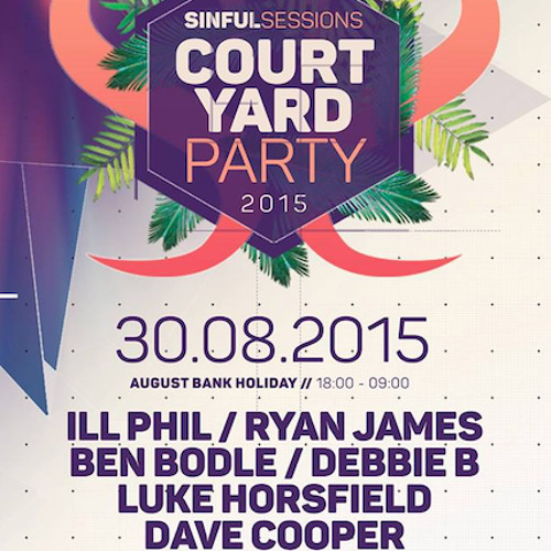 SINFUL SESSIONS @ THE LEMON SHED // 30TH AUGUST // BANK HOLIDAY SUNDAY // Mixed By Luke Horsfield