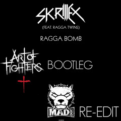 Skrillex Feat. Ragga Twins - Ragga Bomb Art Of Fighters Bootleg (Dj Mad Dog Re - Edit)