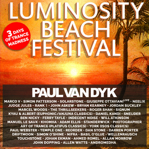 Judge Jules Classics Special @ Luminosity Beach Festival 28-06-2015