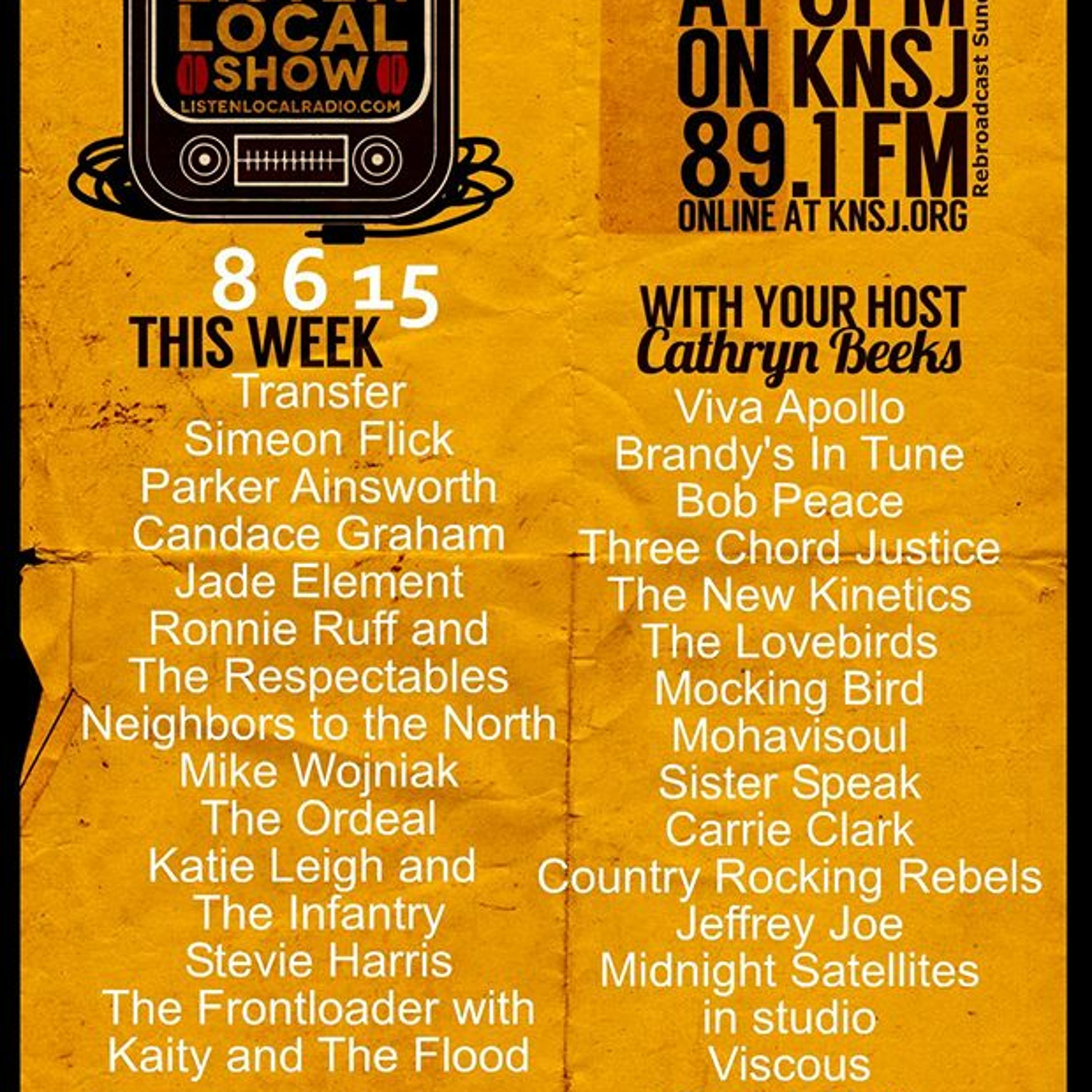 The Listen Local Show 8 6 15 episode artwork
