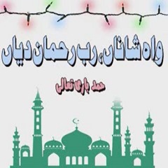 Wah Shaana Rab Rahman Dian (Punjabi Hamad Bari Taala)
