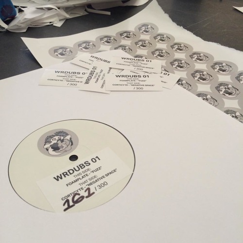 WRDUBS 01: Foamplate / Corticyte (forthcoming split 12")*** UNMSTRD LO-KBPS CLIPZ****