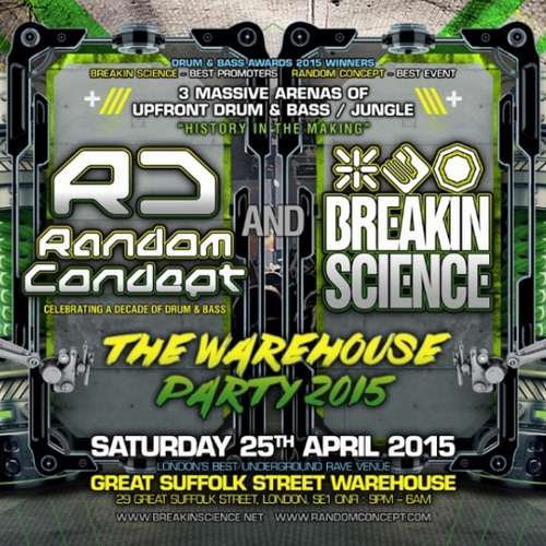 TURNO + STORMIN (RANDOM CONCEPT & BREAKIN SCIENCE : THE WAREHOUSE PARTY)