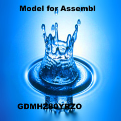 Water/this is a digital collab with Model for ASSEMBL/GDMHZ80YRZO