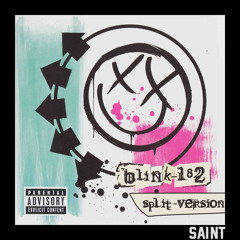 blink-182 - Adam's Song - Split Version (Left: Acoustic - Right: Normal)