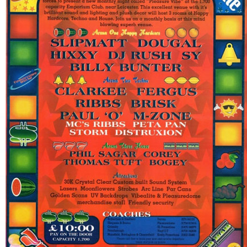 Paul O--Pleasuredome & Vibealite-Pleasure Vibe 1996