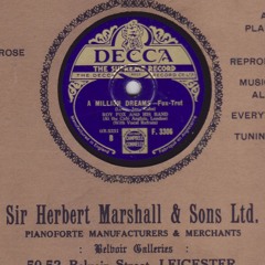 Roy Fox & his band "A miilion dreams" 1932