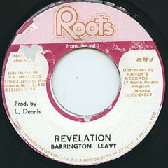 Barrington Levy "Revelation Dub" (Roots)
