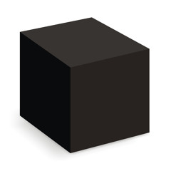 Sine - Black Cube
