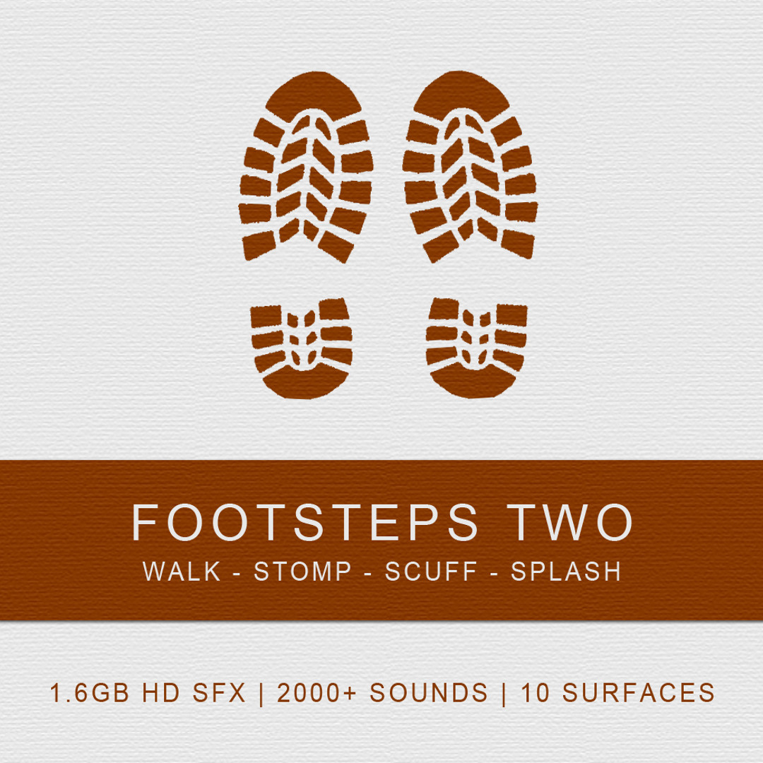 Stream Footsteps Two - footstep sound effect library by A Sound Effect ...