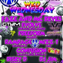 DJ Faze & MC Keyes WKD Wednesday 22.04.15
