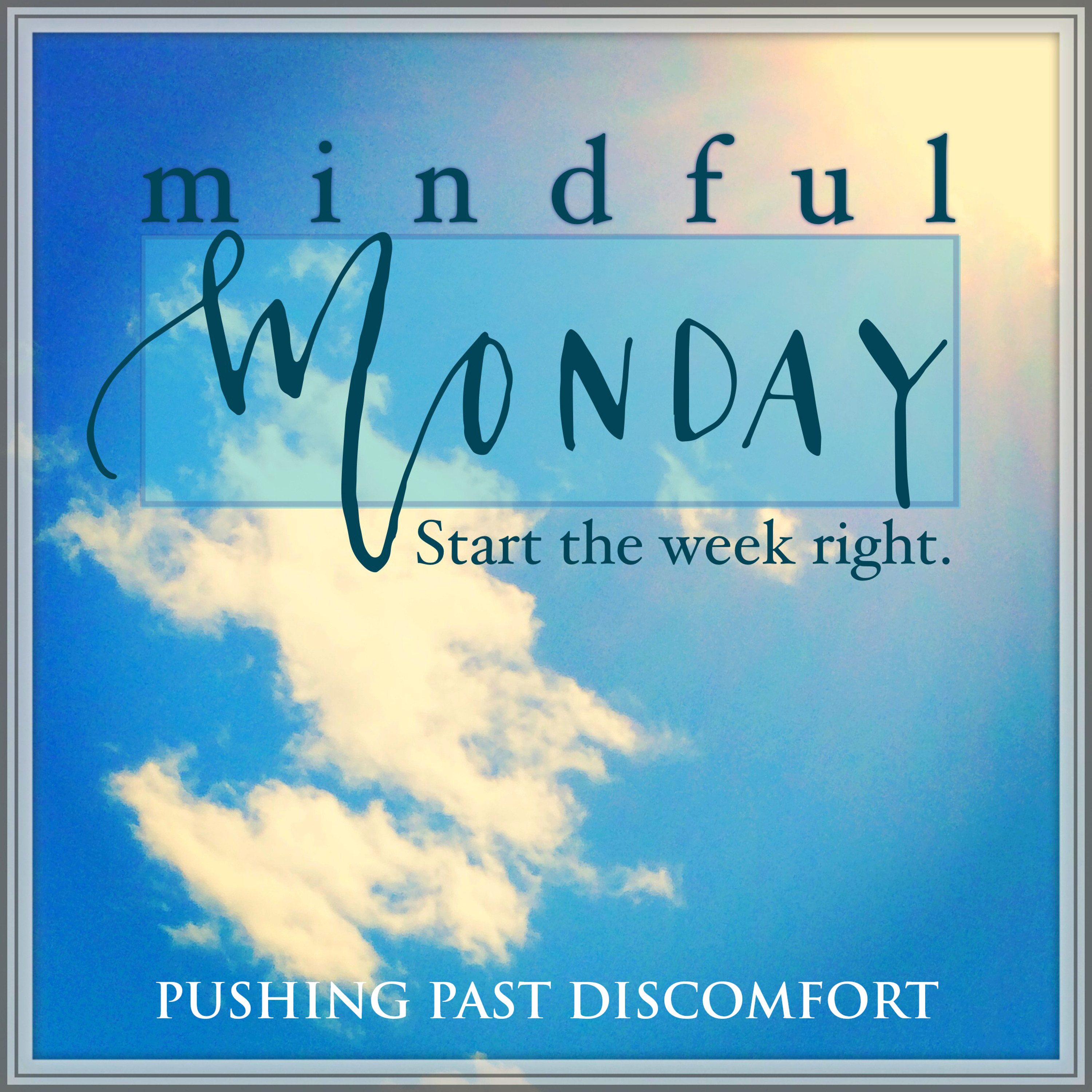 PUSHING PAST DISCOMFORT episode artwork