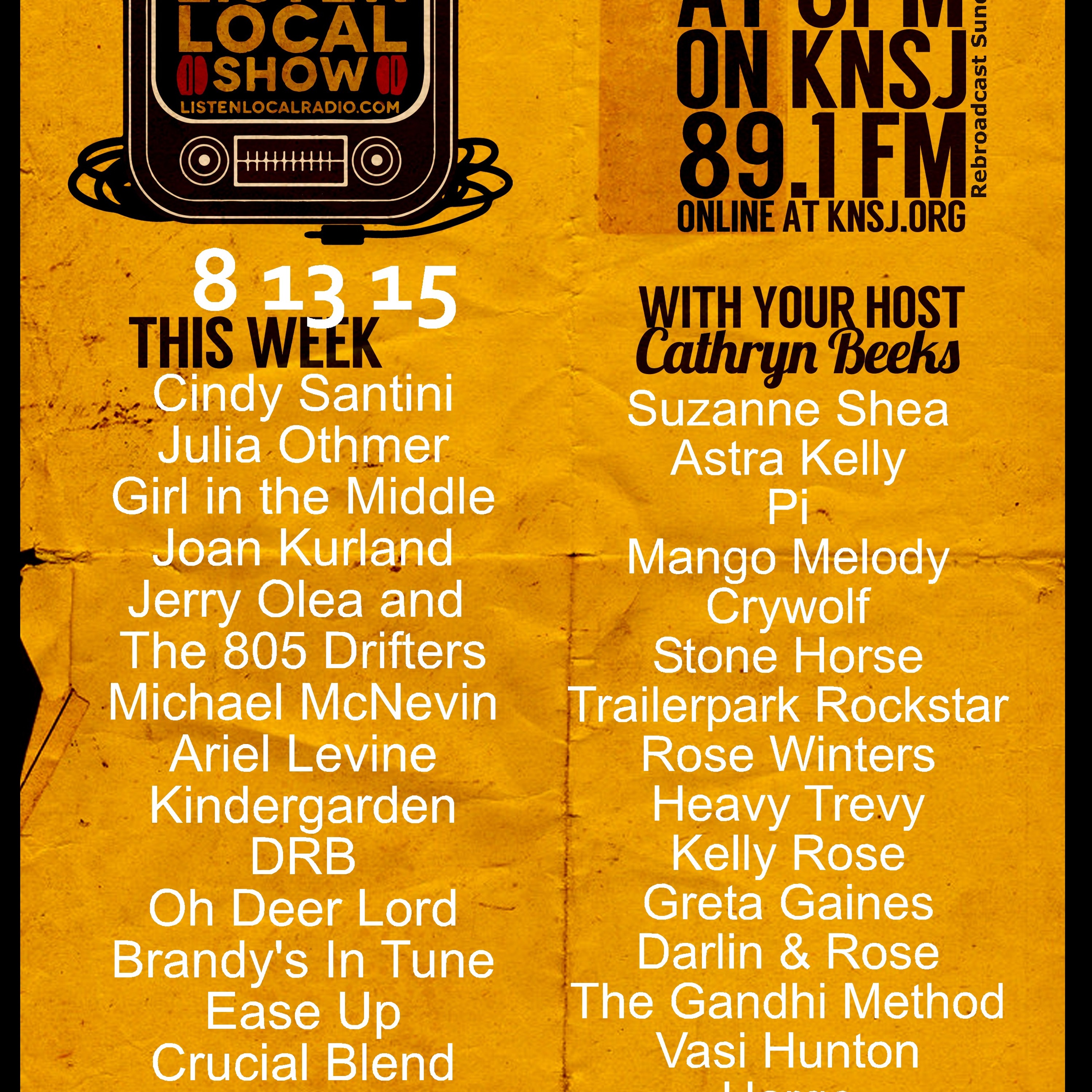 The Listen Local Show 8 13 15 episode artwork