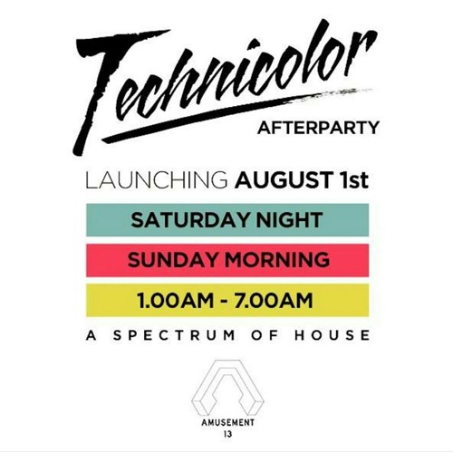 Technicolour August 2015 Mix - Dave Thatcher