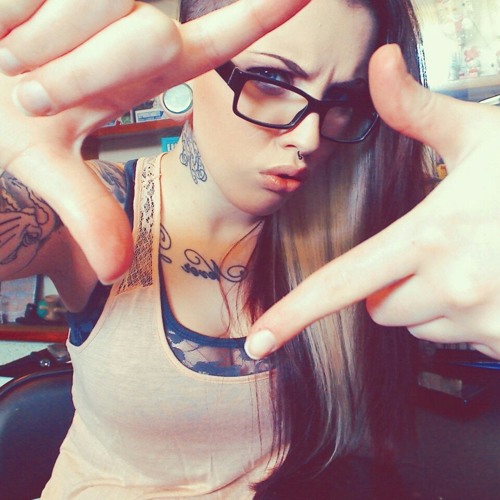 Office tattoo glasses public