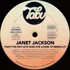 Janet Jackson - That's The Way Love Goes (The Lovers '87 Remix)  @InitialTalk