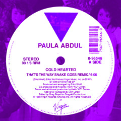 Paula Abdul - Cold Hearted + Vibeology (That's The Way Snake Goes '93 Remix)  @InitialTalk