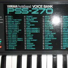 Mommy, there is a cyborg under my bed! (YAMAHA PSS-270)