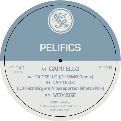 Capitello (CHMMR remix)– snippet