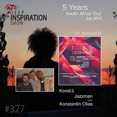 Deep Inspiration Show 327 "Kondi & Jazzman b2b with Konstantin Olias @ Futuristic Germans"
