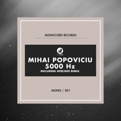 Mihai Popoviciu — 5000 Hz (Spieltape Remix) [Monocord Records]