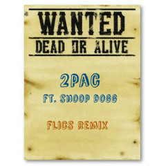 2pac ft. Snoop Dogg - Wanted dead or alive (Flics remix)