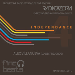 Independance #4@RadiOzora 2015 August | Alex Villanueva Exclusive Guest Mix