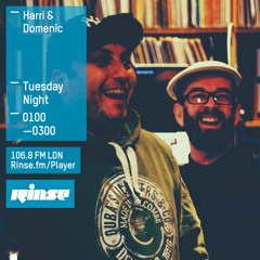 Rinse FM Podcast - Harri And Domenic - 18th August 2015