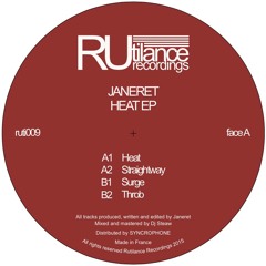 Janeret - Heat EP - ruti009
