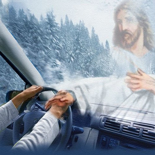 Jesus Take the wheel