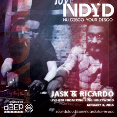 The NDYD Radio Show EP19 - Jask & Ricardo Live B2B