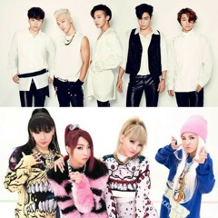 2NE1 & BIGBANG - I Am The Best X Bang Bang Bang MASHUP