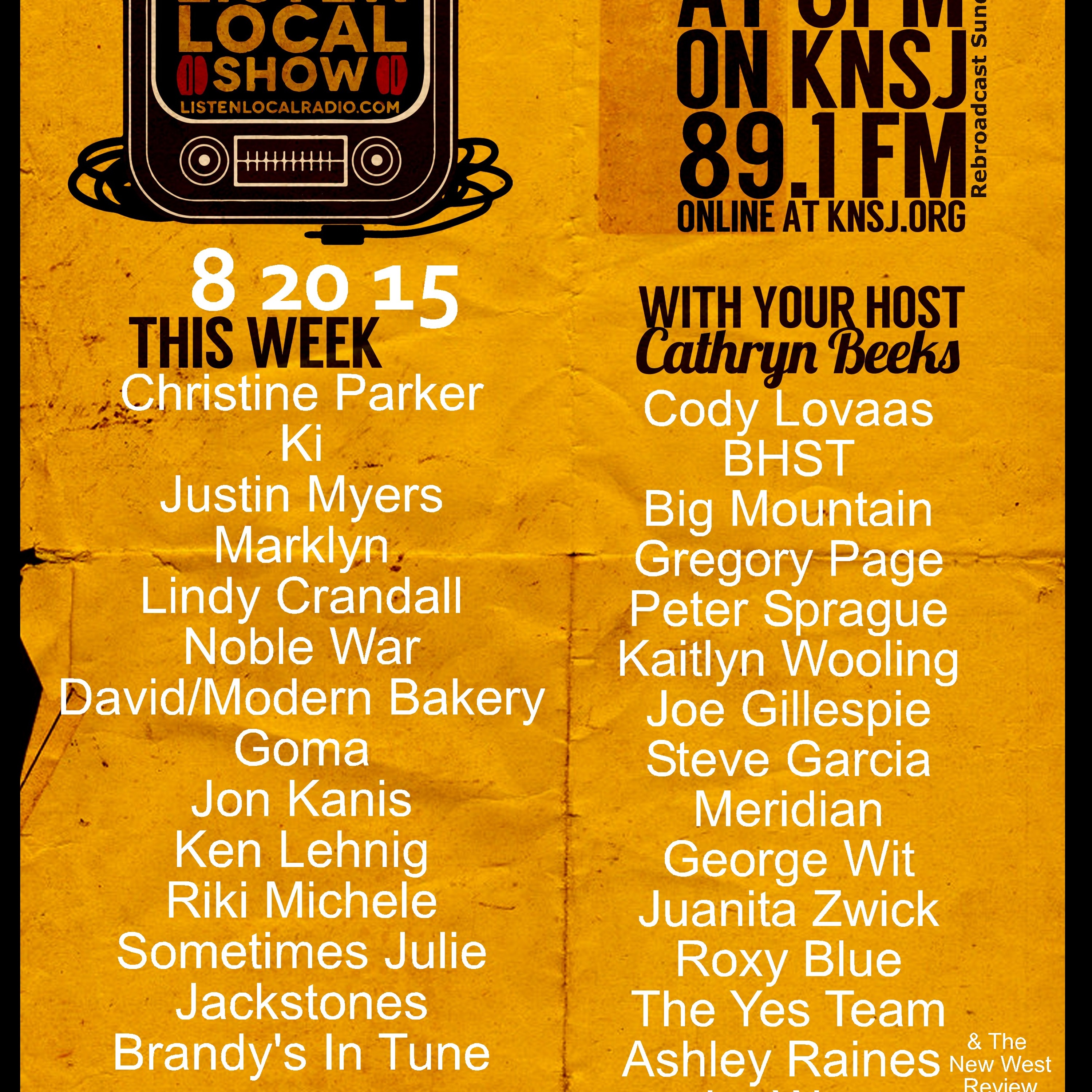 The Listen Local Show 8 20 15 episode artwork