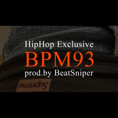 HIPHOP INST BPM93 prod.by Beatsniper - ヒップホップトラック