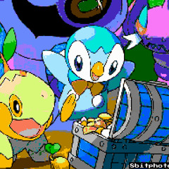 Pokemon Mystery Dungeon 2 - Through The Sea of Time in 8bit