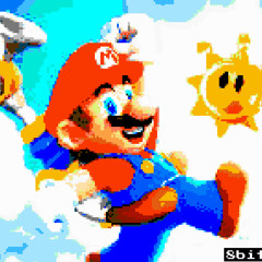Super Mario Sunshine - Delfino Plaza in 8bit
