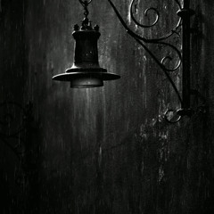 Darkness pours from the torch