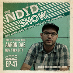 The NDYD Radio Show EP47- guest mix by AARON DAE (New York City)