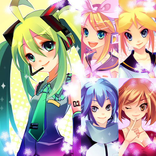 Honey Honey [Vocaloid - Meiko, Rin, Len, Kaito, Miku]