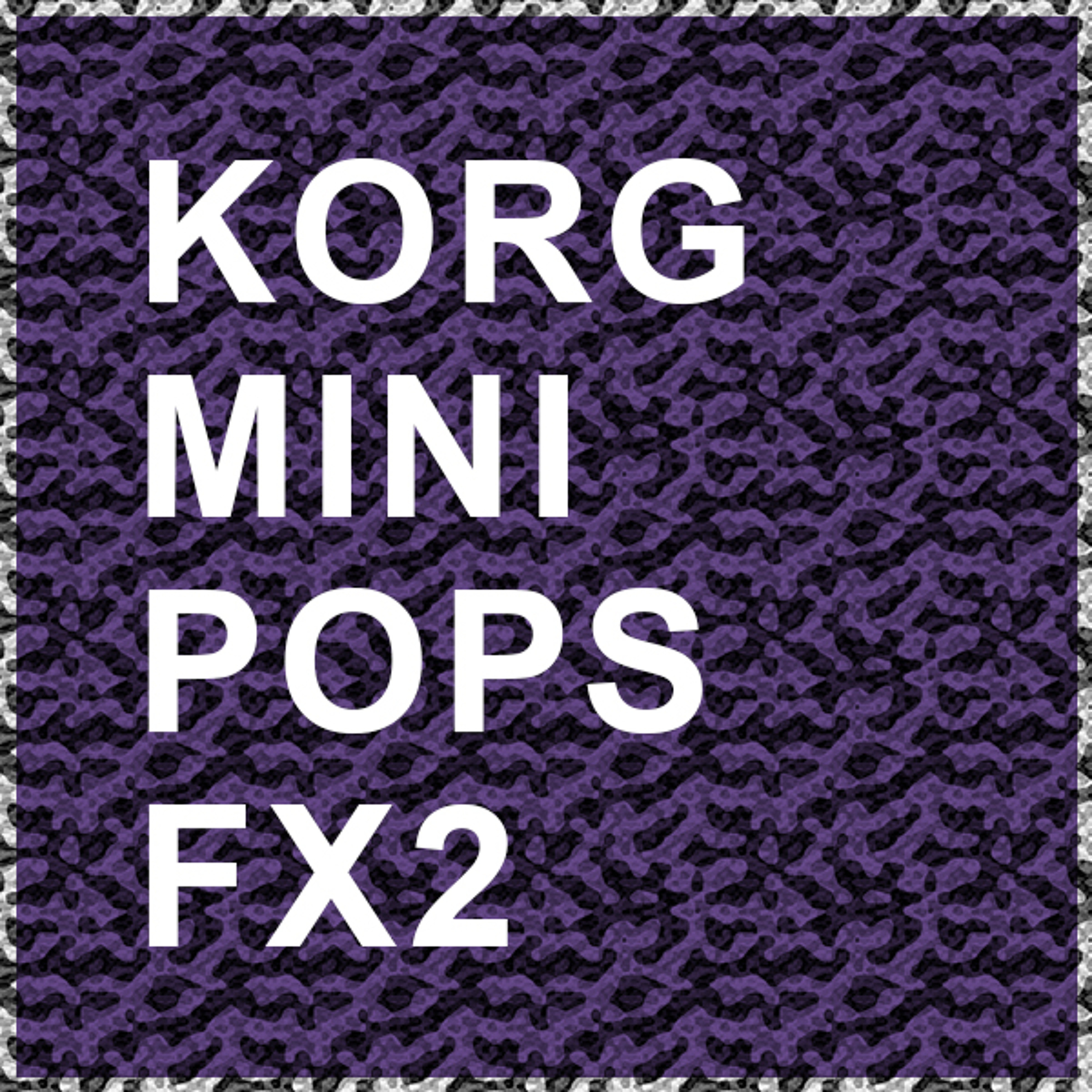 Korg Mini pops FX2 episode artwork