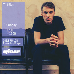 Rinse FM Podcast - Billon - 23rd August 2015