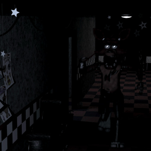 Five Nights at Freddy's 4 Nightmare Bonnie Jumpscare (FNAF 4) on Make a GIF