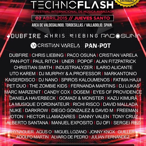 Darkrow @ Techno - Flash Festival 2015
